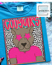 Load image into Gallery viewer, Bubblegum Pop Art Team Spirit Tee