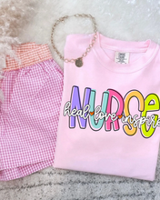 Load image into Gallery viewer, Heal Love Inspire Nurse Tee
