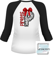 Load image into Gallery viewer, Red Dalmatian PIRATES Design ADULT Tee
