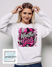 Load image into Gallery viewer, Weather Girls YOUTH Sizes SWEATSHIRT
