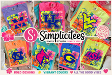 Load image into Gallery viewer, Neon Team TODDLER/INFANT SIZE Tees

