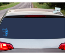 Load image into Gallery viewer, Sunflower Coffee Cup Decal
